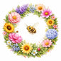 Fleur de jardin ( Or )