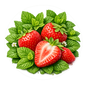 Fraise & Menthe ( Argent )